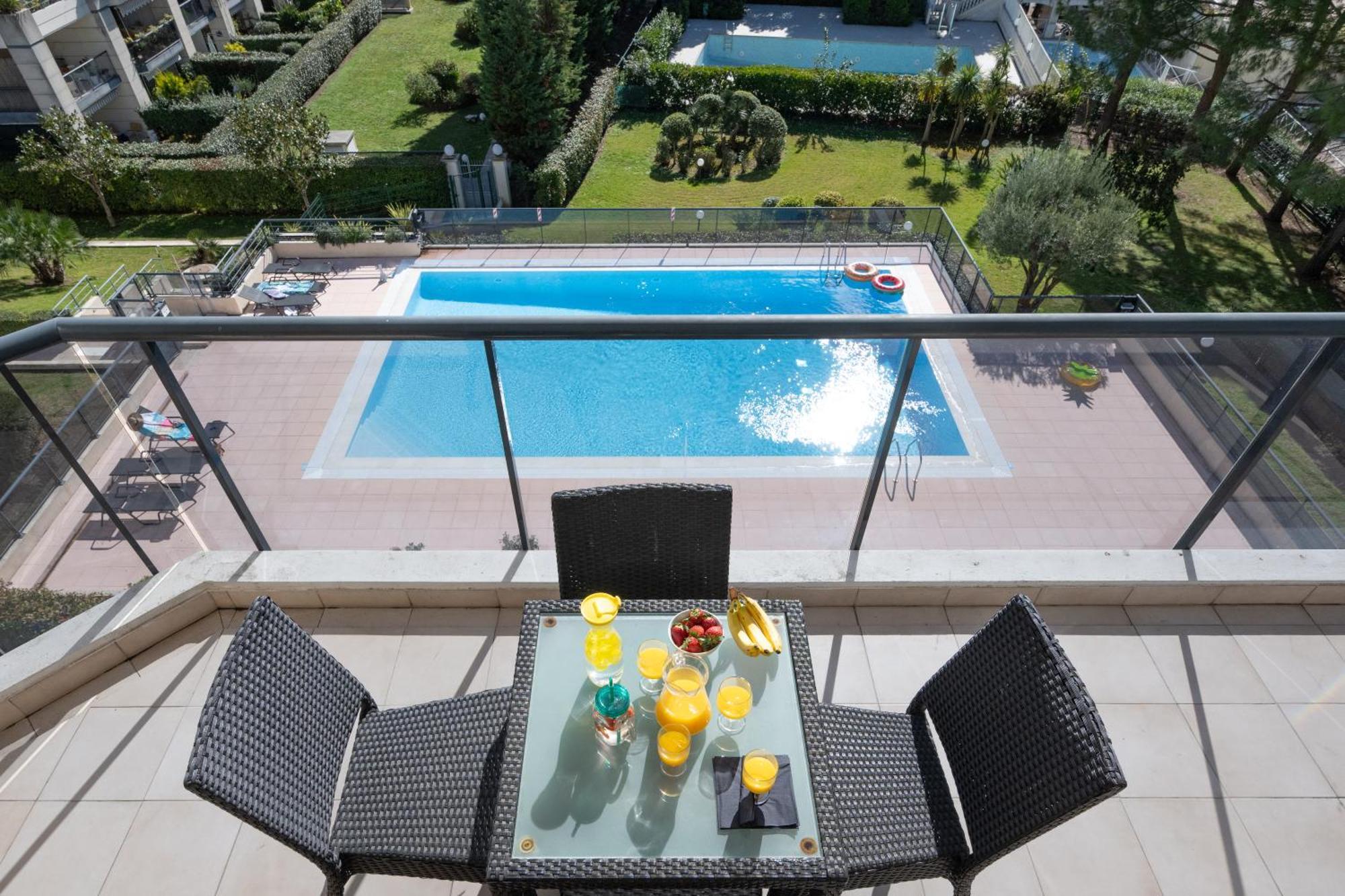 Nemea Appart Hotel Le Lido Cagnes Sur Mer Dış mekan fotoğraf